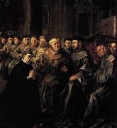 St Bonaventure Enters the Franciscan Order